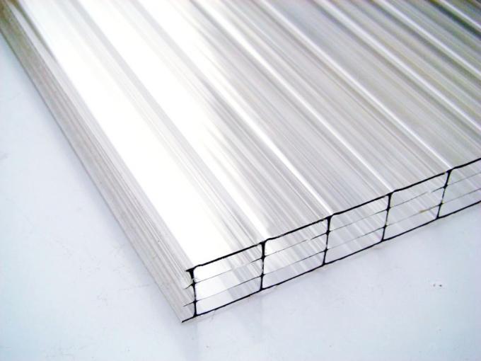 high qualtiy 100% original bayer raw material cell honeycomb polycarbonate pc sheet for building greenhouse project