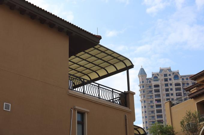 aluminium rain awning/canopy for carport,gazebo,patio,corridor