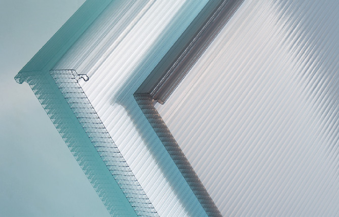 U lock hollow pc sheet,locking structure multi wall sheet,U lock polycarbonate sheet,locking pc sheet for building cover