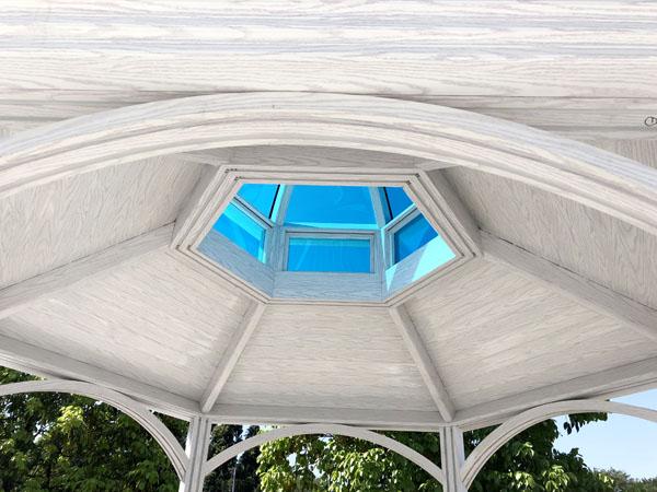 french spanish Gazebo Aluminium metal pavilion pergola inn-nice sunshade shelter for garden!