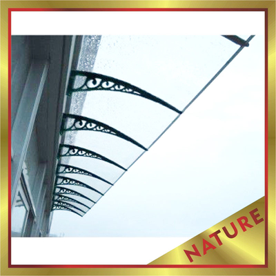China polycarbonate diy awning,canopy for construction project-nice sun and rain shelter for door and window supplier