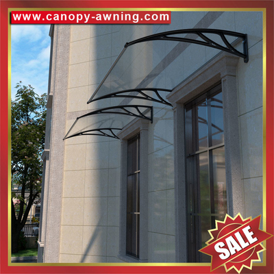 China excellent waterproofing house home sunshade door window diy polycarbonate pc awning canopy canopies shelter cover shield supplier
