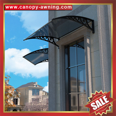 China DIY PC polycarbonate shelter canopy awning for house door window for sales supplier