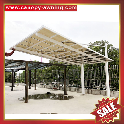 China excellent outdoor hauling pc polycarbonate aluminium aluminium parking car port shelter canopy cover shield carport supplier