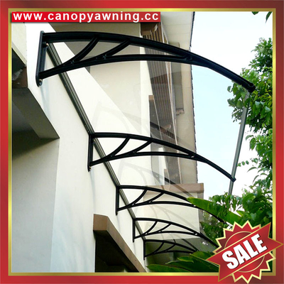 China excellent waterproofing home house window door rain sun diy pc polycarbonate awning canopy canopies shelter cover kits supplier