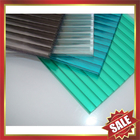 twin-wall PC sheet,multiwall pc sheet,hollow pc sheeting,pc roofing sheet,twin wall pc sheet for greenhouse and building