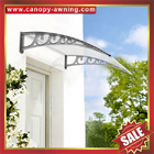PC polycarbonate diy window door awning shelter canopies canopy cover kits for sale -excellent waterproofing product!
