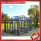 prefab solar Sunroom,garden tempered glass metal aluminium alloy alu sun room house for villa-super durable! supplier
