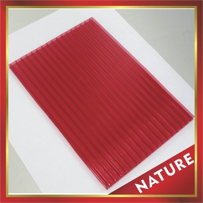 China frosted Hollow polycarbonate Sheet,crystal hollow polycarbonate sheet,crystal hollow pc sheet-excellent building cover supplier
