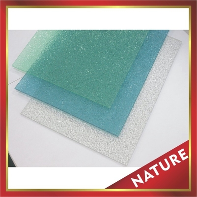 China high quality polycarbonate PC diamond embossed sheet sheeting panel board plate for decoration and building project supplier