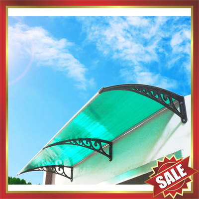 China Green Canopy,Awning,hollow sheet awning,hollow awning,brown awning,clear awning,green canopy-excellent sun,rain proofing supplier