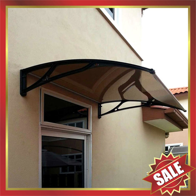 China excellent waterproofing anti-uv sunshade sun rain cover sunvisor shelter awning canopy canopies with cast aluminum frame supplier