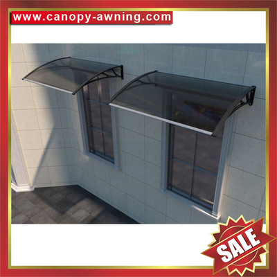 China Excellent house window door polycarbonate diy pc awning canopy canopies shelter kits for sale supplier