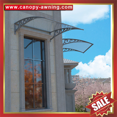 China house window door DIY polycarbonate pc canopy awning sunshade rain shelter sheild for sale supplier