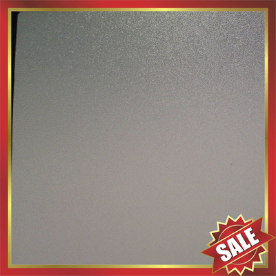 China PC abrasive Sheet,matt polycarbonate sheet,frosted polycarbonate sheet,matt pc panel,frosted pc panel,nice decoration supplier