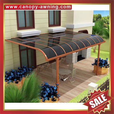China aluminium awning/canopy, gazebo shelter,patio shelter for house and garden,beautiful modern waterproofing house product! supplier