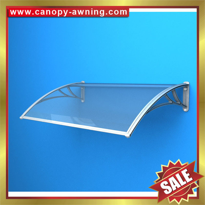 China excellent house cottate rain sun DIY PC polycarbonate canopy awning canopies awnings shelter cover for window door supplier