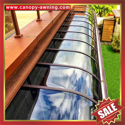 China building house villa window door patio gazebo proch aluminum polycarbonate pc awning canopy canopies cover shelter supplier