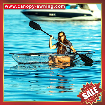China small boat,PC canoe,transparent boat,clear kayak,pc boat,small vessel,pc kayak,new design boat-excellent water vehicle supplier
