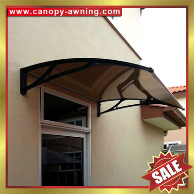 China window door polycarbonate canopy with cast aluminium bracket,aluminium awning,diy awning,canopies,great outdoor shelter! supplier
