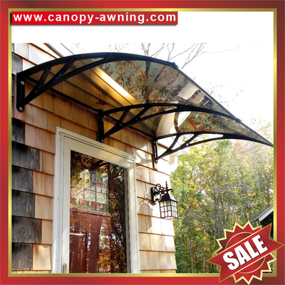 China diy pc polycarbonate awnings canopies canopy shelter for house door window for sale supplier