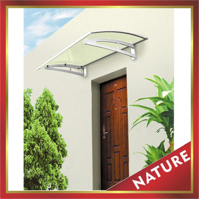 Awning with aluminium alloy bracket,aluminium awning,polycarbonate awning,pc awning,great window and door shelter! supplier