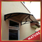 window awning,door canopy with aluminium frame supplier