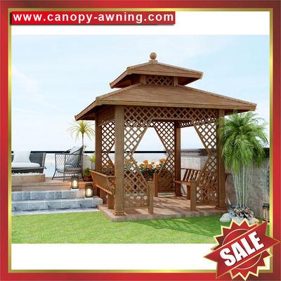 beautiful outdoor garden park backyard aluminum pavilion gazebo canopy awning shed shelter for sales supplier
