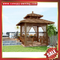 high quality outdoor antique wood look aluminum gazebo pavilion canopy awning shelter shed supplier