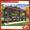beautiful outdoor garden park rain sunshade aluminum pavilion gazebo canopy awning shed shelter supplier