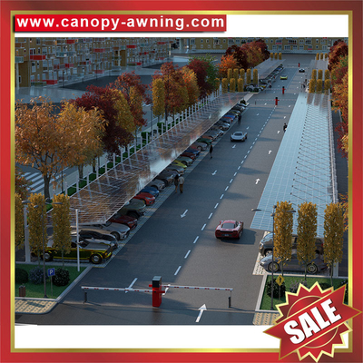 high quality outdoor cantilever polycarbonate aluminum parking bouble cars shelter canopy awning carport for sale supplier