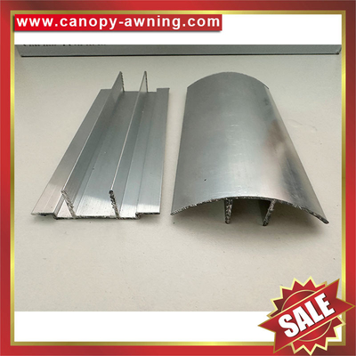 Popular aluminum Buckle Snap Connector profile for pc hollow polycarbonate sheet for sale supplier