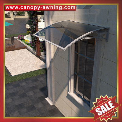 excellent diy polycarbonate awning canopy shelter with cast aluminum bracket arm support for sales supplier