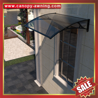 excellent diy polycarbonate awning canopy shelter with cast aluminum bracket arm support for sales supplier