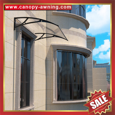 excellent diy polycarbonate awning canopy shelter with cast aluminum bracket arm support for sales supplier