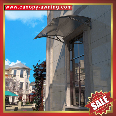 excellent diy polycarbonate awning canopy shelter with cast aluminum bracket arm support for sales supplier