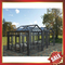 high quality prefabricated solar gazebo patio balcony garden aluminum alloy glass sun house sunroom enclosure cabin kits supplier