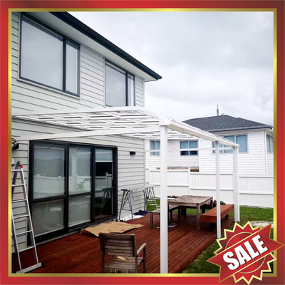 villa house garden patio gazebo balcony corridor porch window door aluminum alloy polycarbonate pc awning canopy shelter supplier