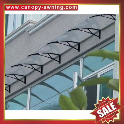 excellent waterproofing wind resistance rain sun outdoor house window door diy awning canopy shelter with aluminum frame supplier