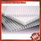 high quality greenhouse roofing polycarbonate PC sun multi four twin wall hollow sheet sheeting plate board panel supplier