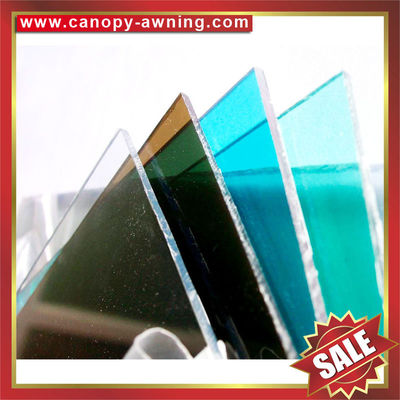 excellent solid PC polycarbonate sheet sheeting plate board panel for roof and decoration supplier