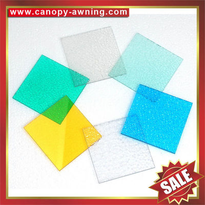 excellent solid PC polycarbonate sheet sheeting plate board panel for roof and decoration supplier