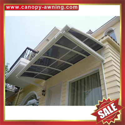 outdoor gazebo patio porch aluminium aluminum frame pc polycarbonate window door awning canopy canopies shelter cover supplier