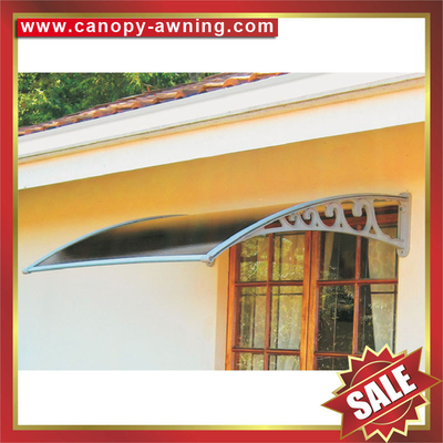 excellent waterproofing wind resistance DIY pc polycarbonate awning canopies canopy shelter cover for house window door supplier