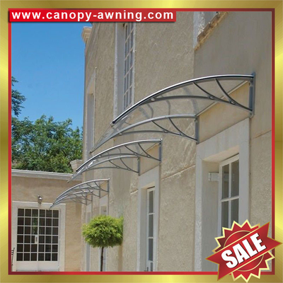 excellent waterproofing wind resistance DIY pc polycarbonate awning canopies canopy shelter cover for house window door supplier