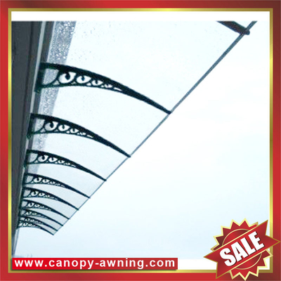 excellent waterproofing wind resistance DIY pc polycarbonate awning canopies canopy shelter cover for house window door supplier