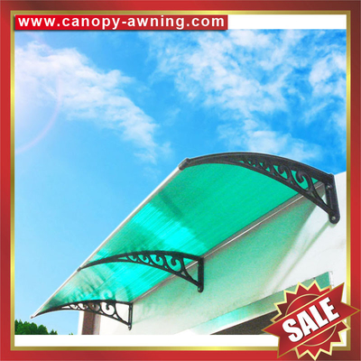 excellent waterproofing wind resistance DIY pc polycarbonate awning canopies canopy shelter cover for house window door supplier