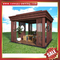 prefabricated backyard garden park Aluminium alu gazebo pavilion canopy awning sunshade shelter for sale supplier