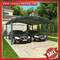 hot sale alu aluminum polycarbonate pc carport park double cars canopy shelter cover awning kits supplier