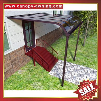 hot sale outdoor house backyard patio gazebo balcony sunshade aluminum polycarbonate awning canopy canopies shelter supplier